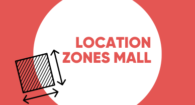 Louez une surface commerciale dans le mall