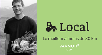 Le local est à l'honneur chez Manor Food & Manora