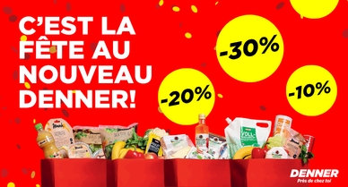 C’EST LA FÊTE AU NOUVEAU DENNER!